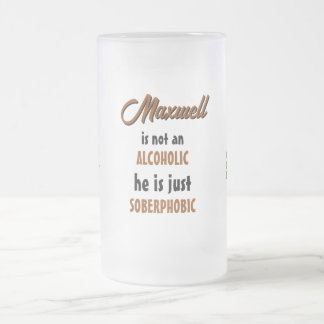 Beer Peacock Frosted Mug