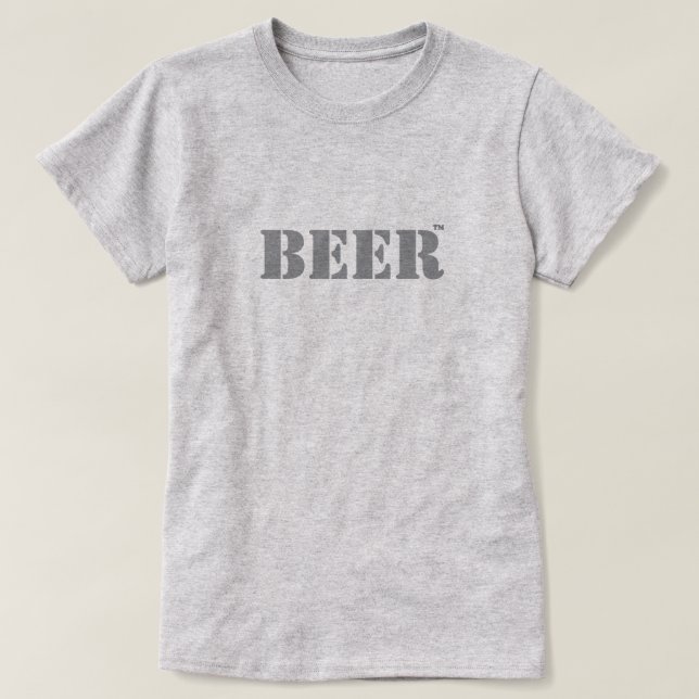 Beer Trademark T-Shirt (Design devant)