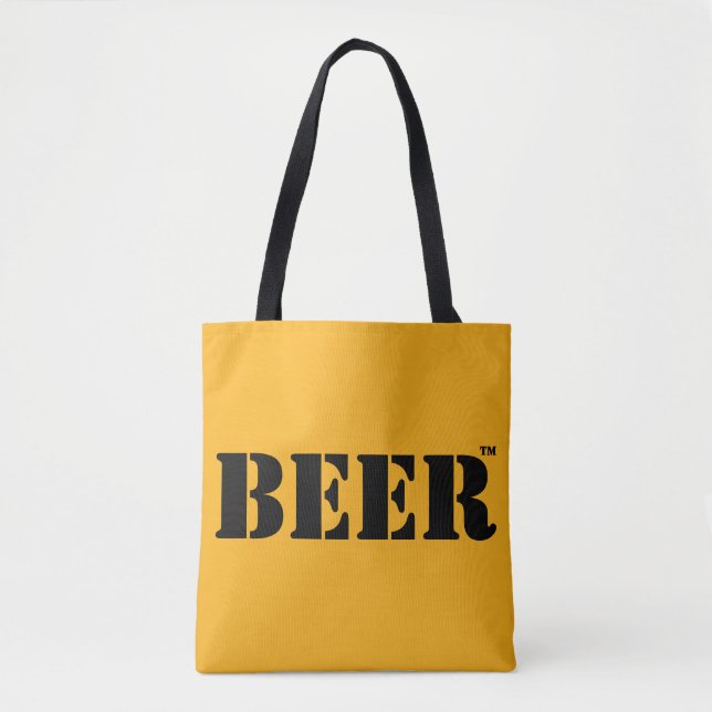 Beer Trademark Tote Bag (Devant)