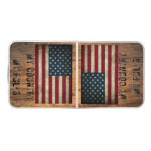 L'Amérique a drapeau héritier Beer Pong Table