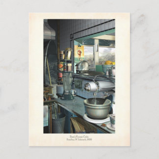 Bees Knees Café Carte postale