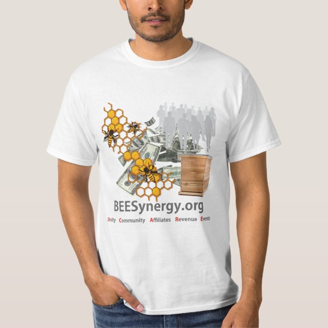 BEESynergy - T-shirt - Les gars (Devant)