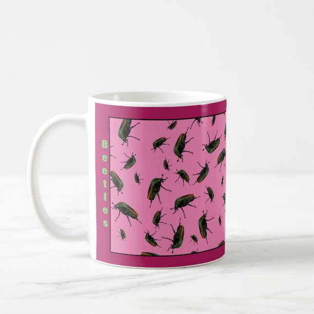 Beetle Bug Coffee Mug (Gauche)