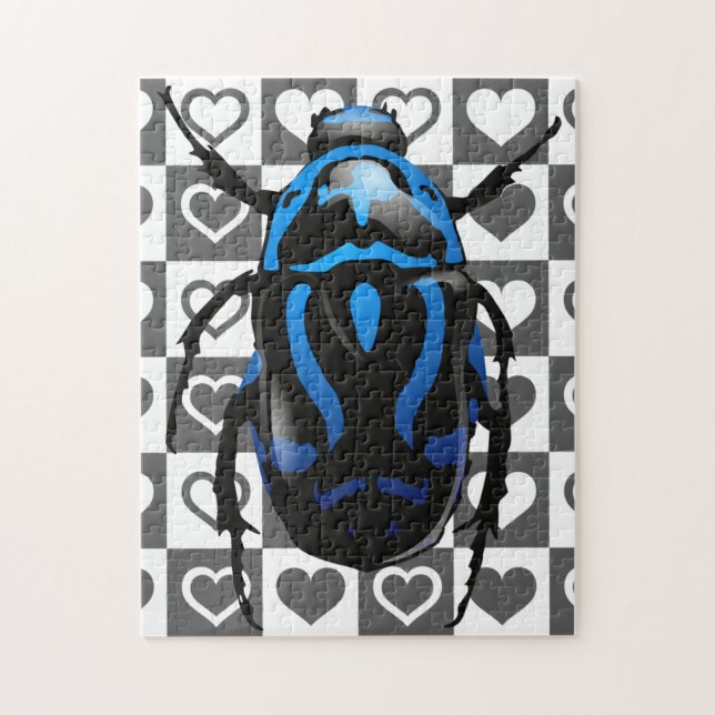 Beetle Puzzle avec les coeurs (Vertical)