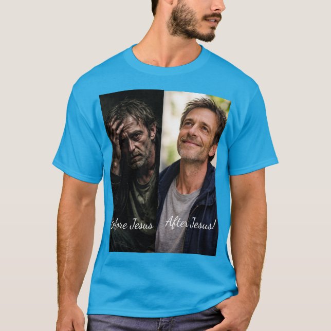 Before Jesus After Jesus T-Shirt (Devant)