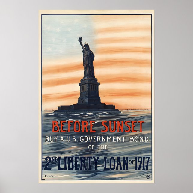 Before Sunset - World War One Poster Prints (Devant)