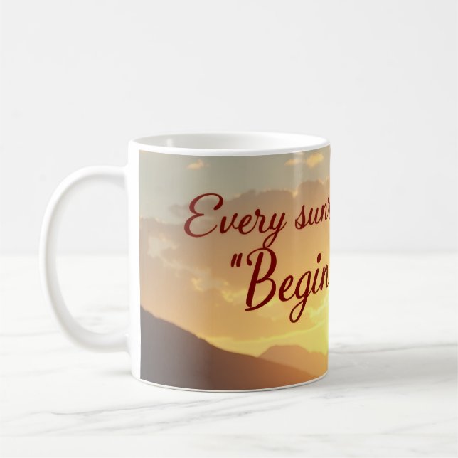 Begin Again Mug (Gauche)
