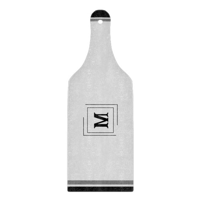 Beige, Gris, Planche à découper noire (Devant)