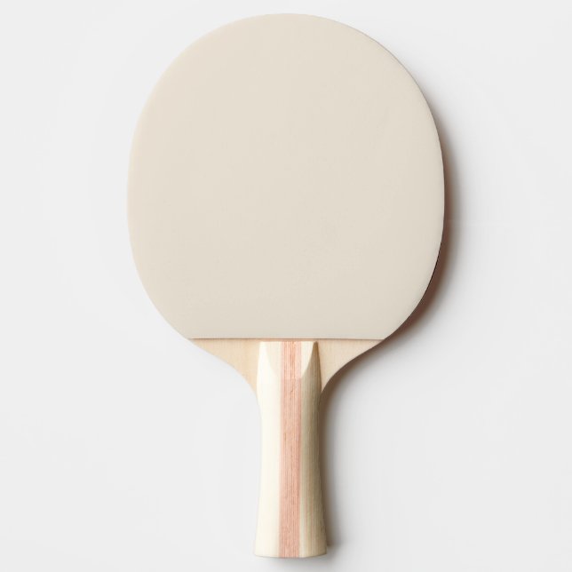 Beige Gruau à la Mode - Raquette de Ping Pong (Devant)