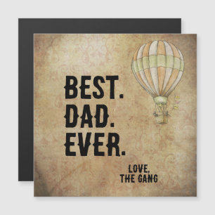 Beige Vintage débrayé Hot Air Balloon Steampunk