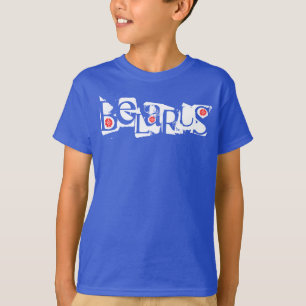Belarus Беларусь Folk Broderie T-Shirt Haut