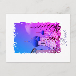 Bélarus Brest Ville Architecture Carte postale