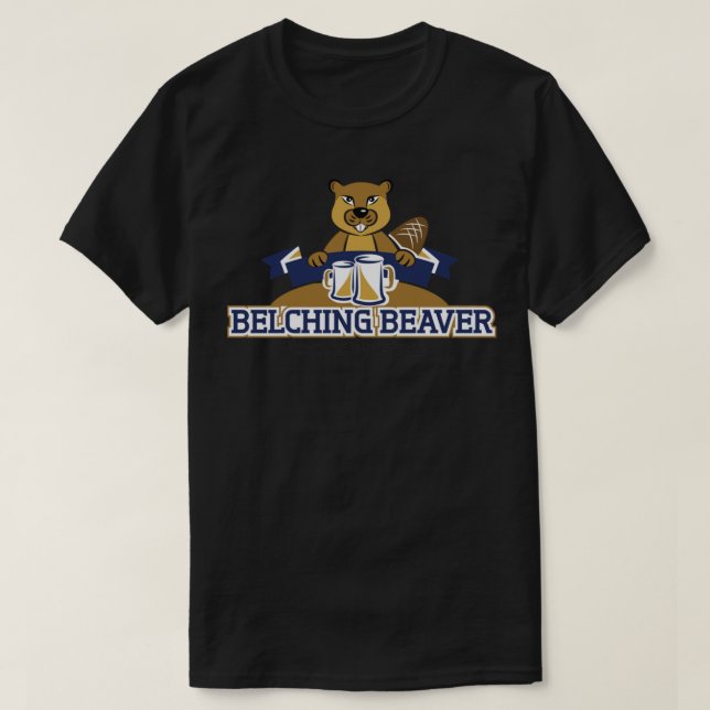 Belching Beaver Brewery Logo 11 Classic T-Shirt (Design devant)