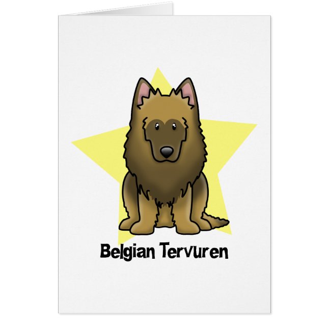 Belge Tervuren d'étoile de Kawaii (Devant)