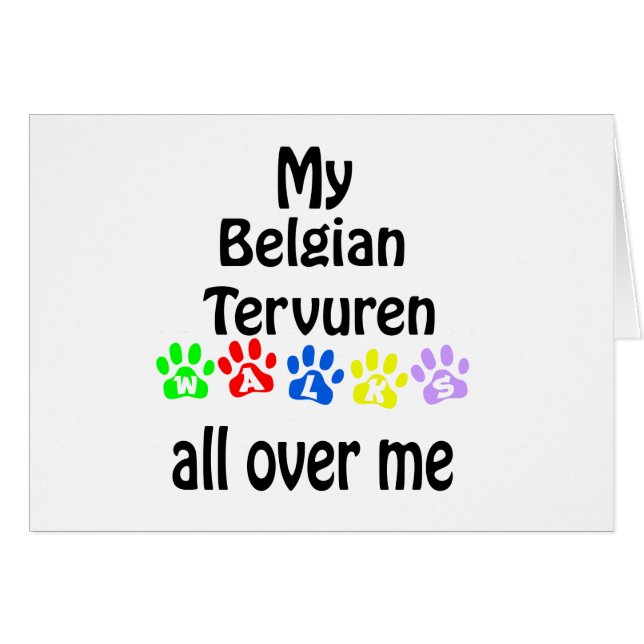 Belge Tervuren Walks Design (Devant horizontal)