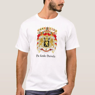 Belgique Armoiries De Rode Duivels T-Shirt