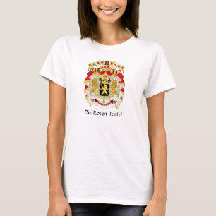 Belgique Armoiries Die Roten Teufel T-Shirt
