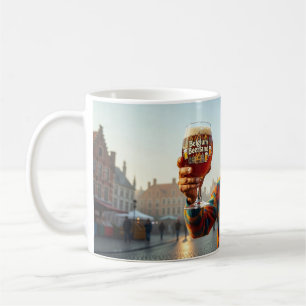 Belgique Beerland Bruges City Cheers Tasse de Voya