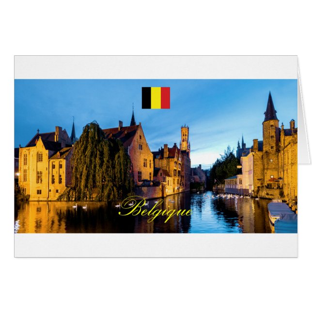 Belgique Medieval Bruges (Devant horizontal)