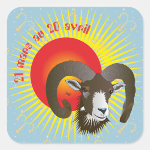 Bélier 21 mars au 20 avril Autocollants