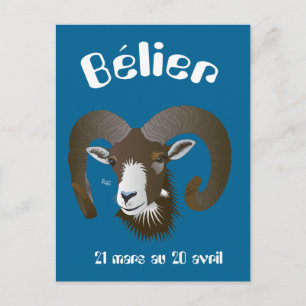 Bélier 21 mars au 20 avril Cartes postales