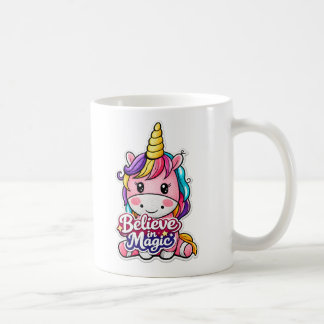 🦄✨ “Believe in Magic” Unicorn Mug ☕💖