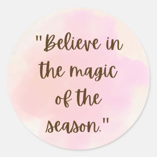 believe in the magic stickers (Devant)