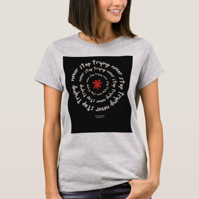 Believe In Yourself Motivational T-Shirt (Devant)