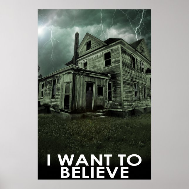 Believe Poster - Ghost Style (Devant)
