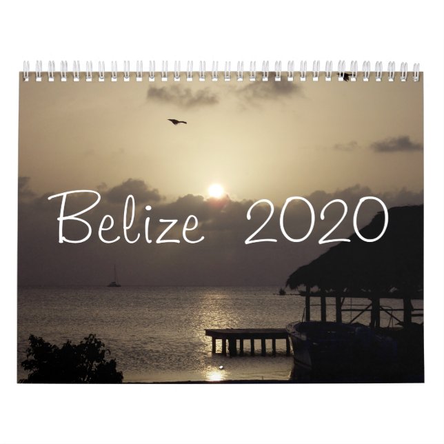 Belize - Calendrier 2020 (Protection)