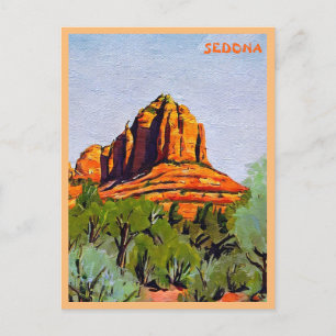Bell Rock, Sedona, Arizona peinture Carte postale