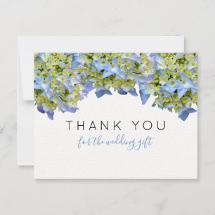 Bella Blue Hydrangea Floral Merci plat