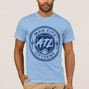 Bella Canvas ATL Cityzens T-shirt bleu