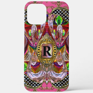 Bella FunHouse Monogram Coque-Mate coque iphone