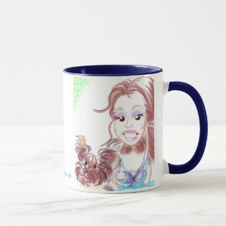 Bella la tasse folle 2017 de caricature de bébé de