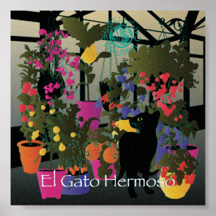 Bella : Le magnifique chat 06 6"x6" Poster