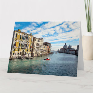 BELLA VENEZIA Jumbo Taille Carte de voeux