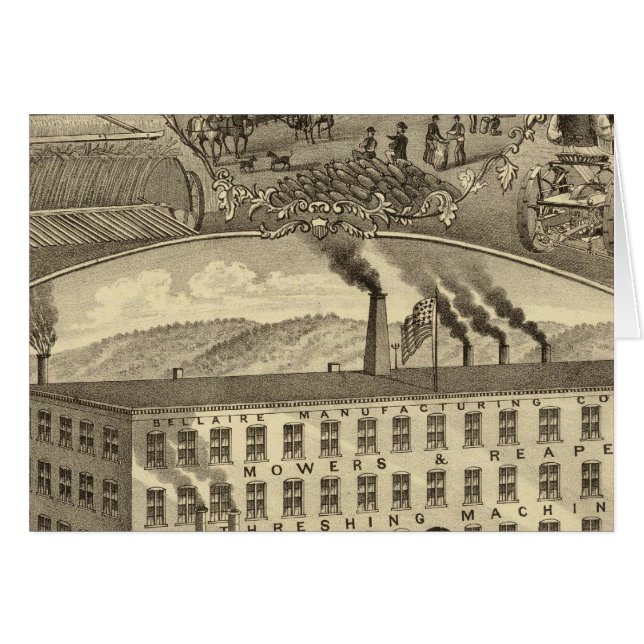 Bellaire Manufacturing Company Bellaire, Ohio (Devant horizontal)