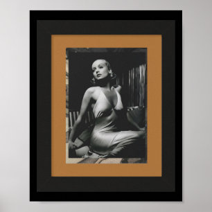 Belle affiche Carole Lombard