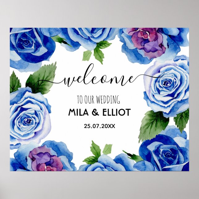 Belle affiche de fleurs (Devant)