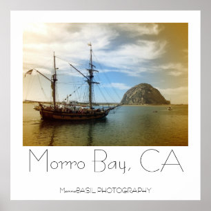 Belle affiche de Morro Bay !