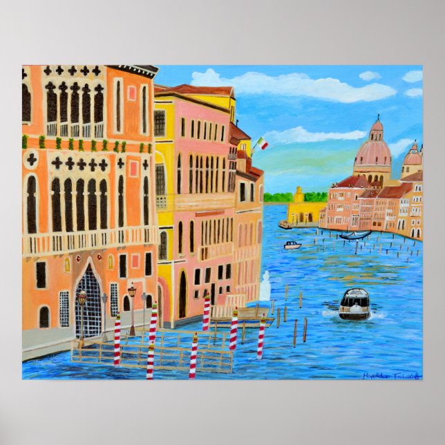 Belle affiche de Venise (Devant)