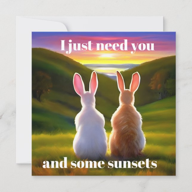 Belle affiche du coucher de soleil (Devant)