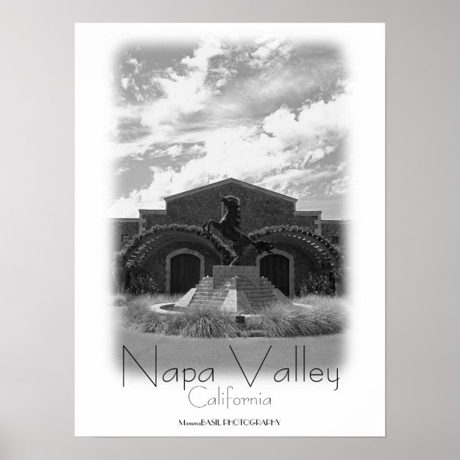 Belle affiche Napa Valley ! (Devant)