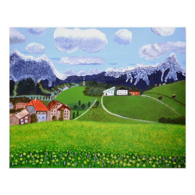 Belle affiche Norvège (Devant)