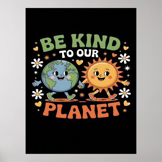 Belle affiche pour le Jour de la Terre 2026 (Devant)