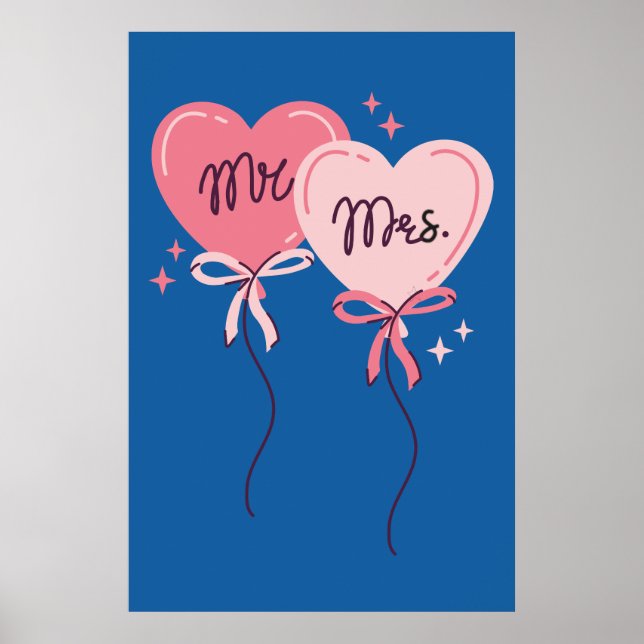 Belle affiche pour nouveaux couples (Devant)