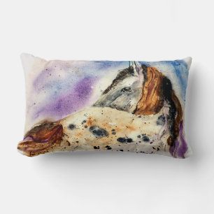 Belle Appaloosa Cheval Jeu Oreiller LG Rectangle