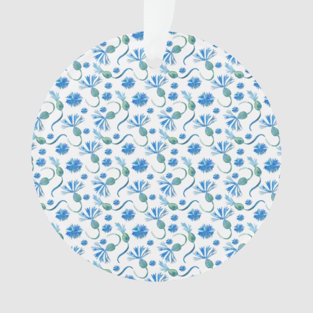 Belle Aquarelle Bleu cornfleurs (devant)