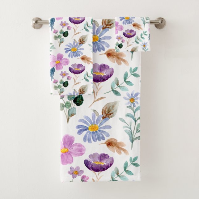 Belle aquarelle oeuvre d'art look féminin blanc (En situation)